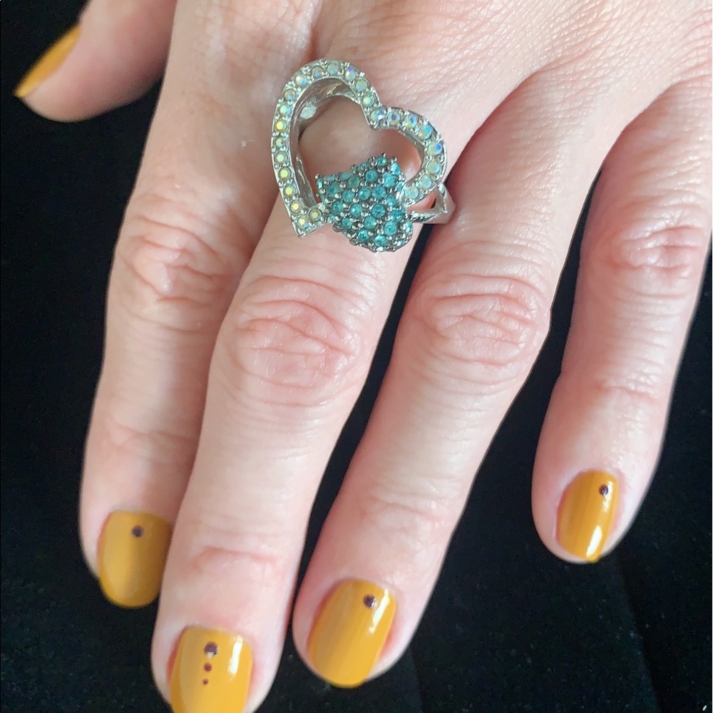 Swarovski detailed ring